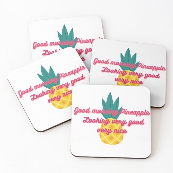 Item preview, Good morning Pineapple looking very good very nice designed and sold by WarholWhiz.