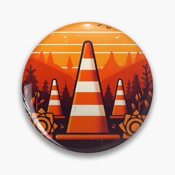 Item preview, Orange Traffic Cones designed and sold by Azrora.