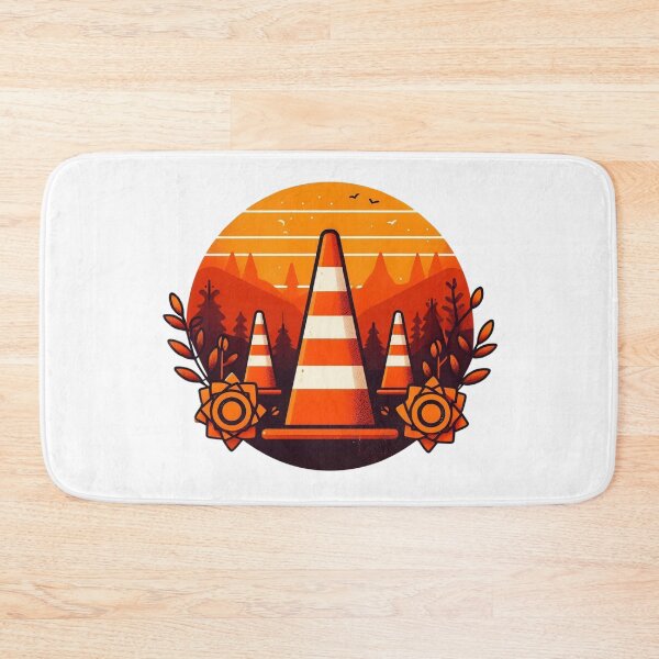 Item preview, Orange Traffic Cones designed and sold by Azrora.