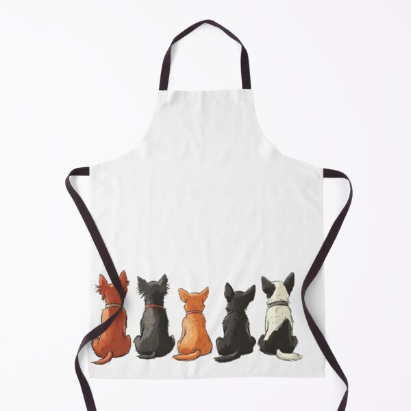 Item preview, A group of cartoon dogs sitting in a row designed and sold by Tee Studio.
