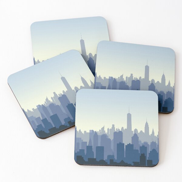Item preview, Morning City Skyline designed and sold by SamirArt.