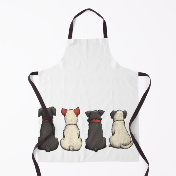Item preview, A lineup of cartoon dogs sitting designed and sold by Tee Studio.