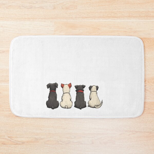 Item preview, A lineup of cartoon dogs sitting designed and sold by Tee Studio.