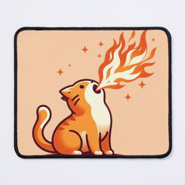 Item preview, Fire Cat designed and sold by FSilk.