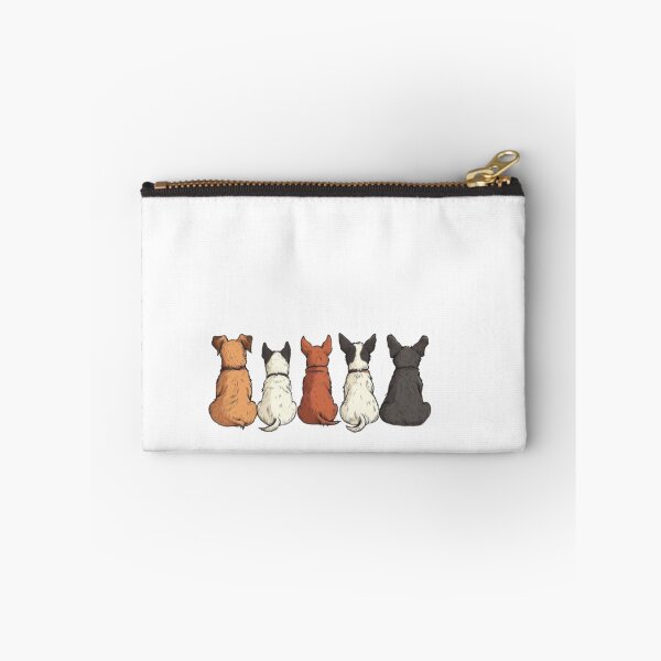 Item preview, Back view of cartoon dogs sitting designed and sold by Tee Studio.