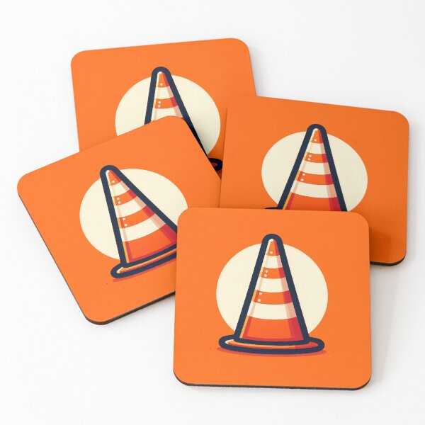 Item preview, Orange Traffic Cones designed and sold by Azrora.
