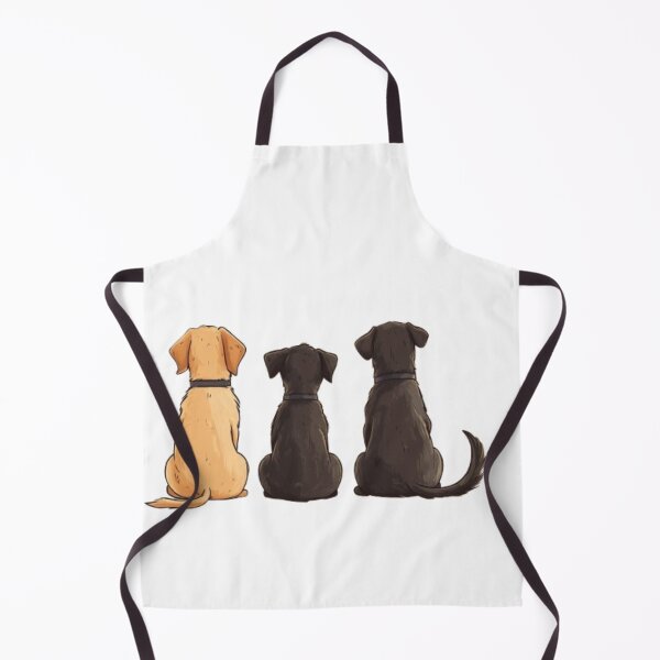 Item preview, Cartoon dogs sitting in a line designed and sold by Tee Studio.