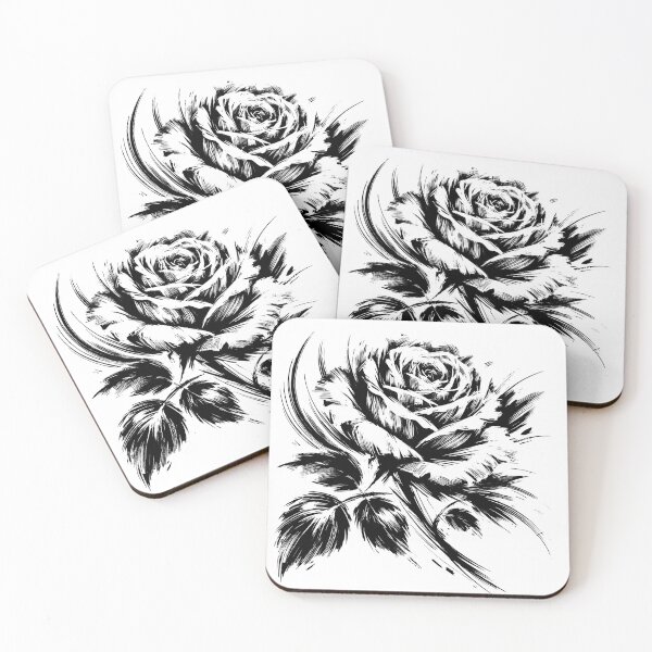 Item preview, Plantilla de rosa designed and sold by ChaosVortex.