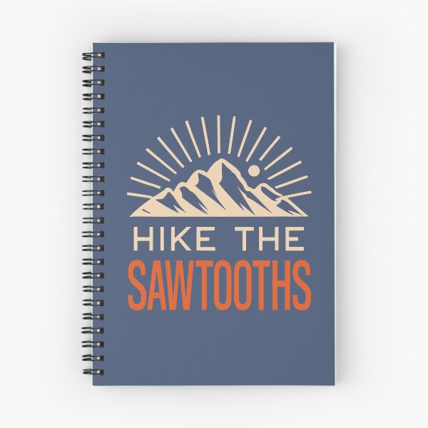 Item preview, Hike The Sawtooths Idaho Sunburst designed and sold by Esskay Designs.