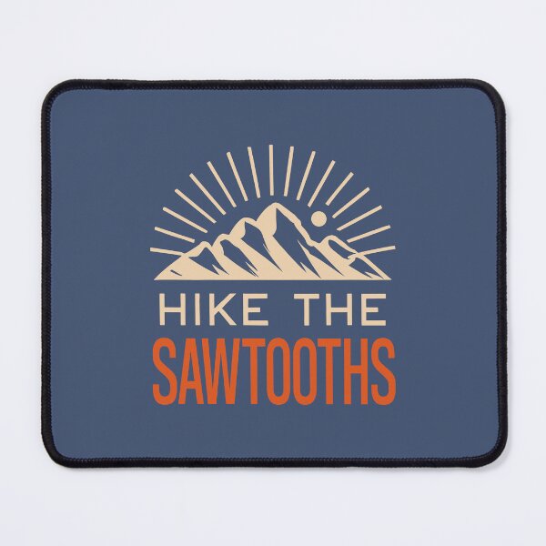 Item preview, Hike The Sawtooths Idaho Sunburst designed and sold by Esskay Designs.