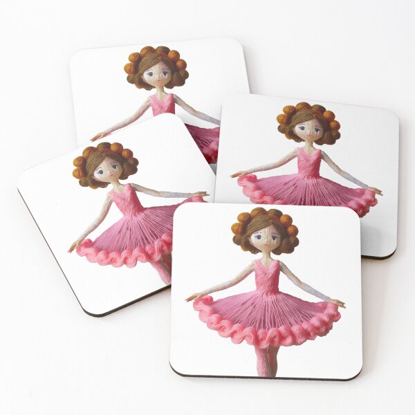 Aperçu de l'œuvre Ballerine Blush créée et vendue par CharlieMakes.