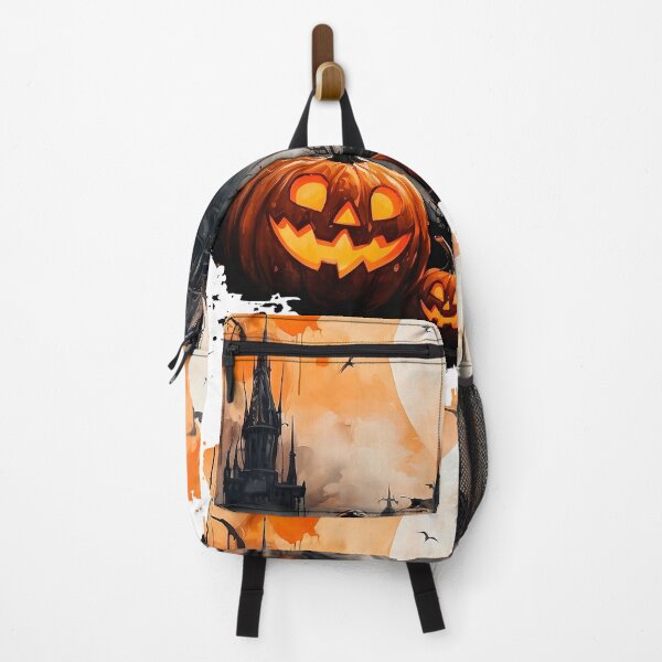 Item preview, Watercolor Spooky Pumpkins, Halloween designed and sold by ArtPixelHaven.