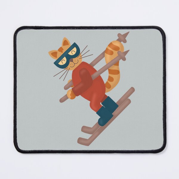 Item preview, Skiing Cat designed and sold by Samantha Faye Studio.