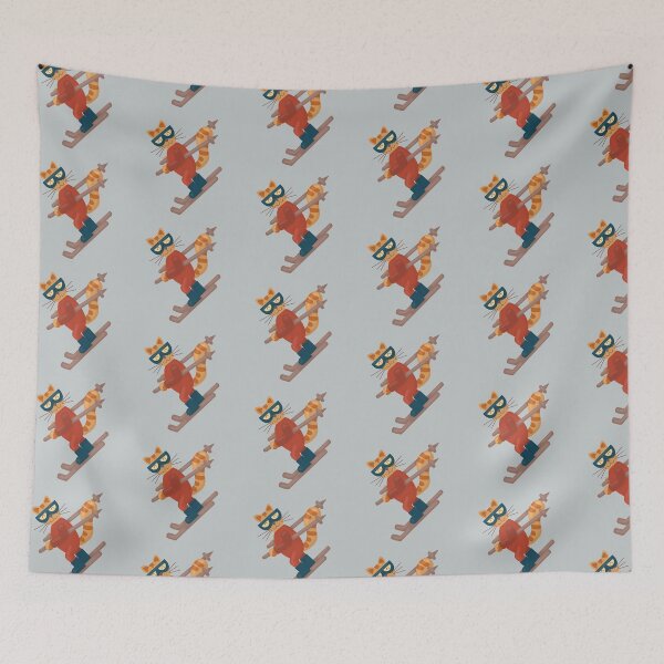 Item preview, Skiing Cat designed and sold by Samantha Faye Studio.