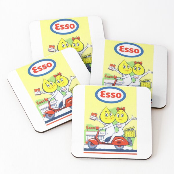 Item preview, Vintage Esso couple designed and sold by IanBakerToons.