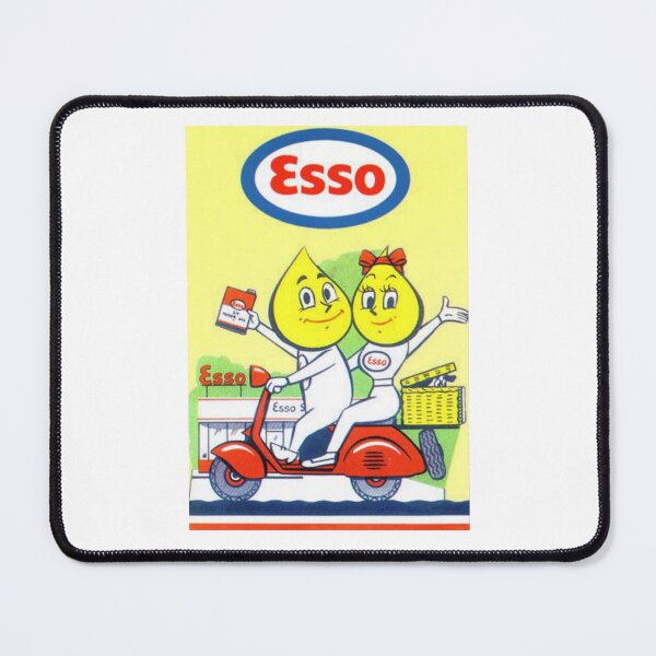 Item preview, Vintage Esso couple designed and sold by IanBakerToons.