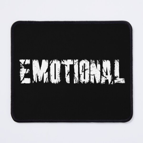 Item preview, Raw Emotion: Powerful Abstract Typography - White designed and sold by LuminShadowArt.