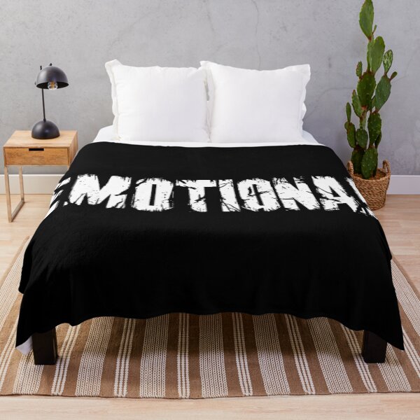 Item preview, Raw Emotion: Powerful Abstract Typography - White designed and sold by LuminShadowArt.