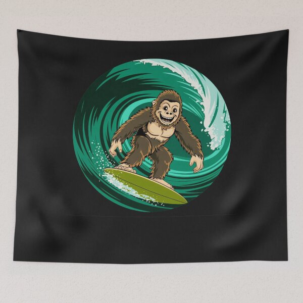 Item preview, Funny animals surfing the waves  designed and sold by AnimalsDH305.