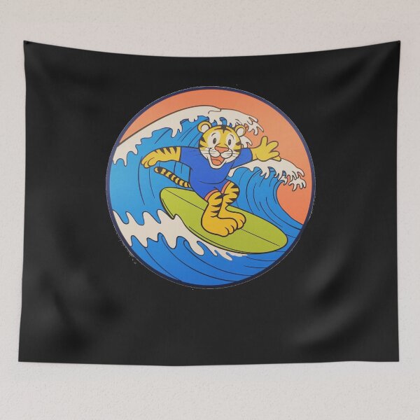 Item preview, Funny animals surfing the waves  designed and sold by AnimalsDH305.
