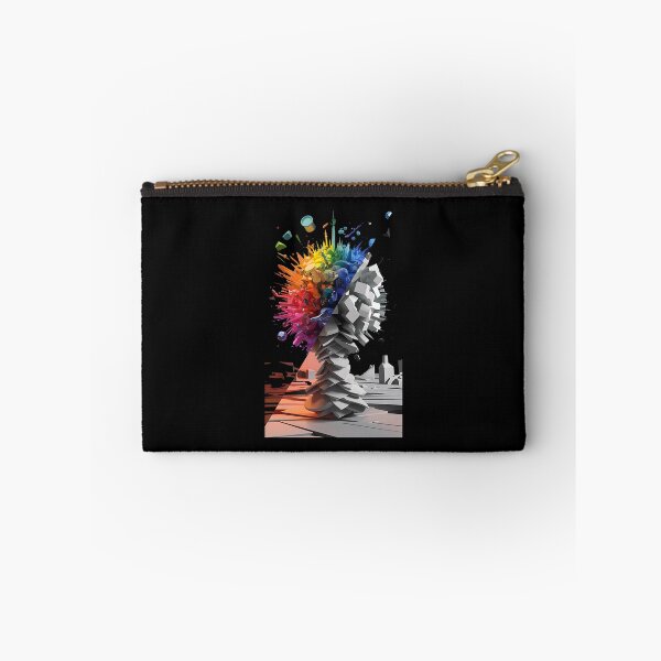 Item preview, Abstract Colorful Explosion Grayscale Geometric Modern Art Design designed and sold by janastefa.