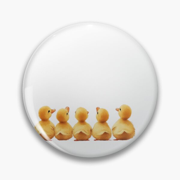 Item preview, Cartoon ducklings in a row, back view. designed and sold by Tee Studio.