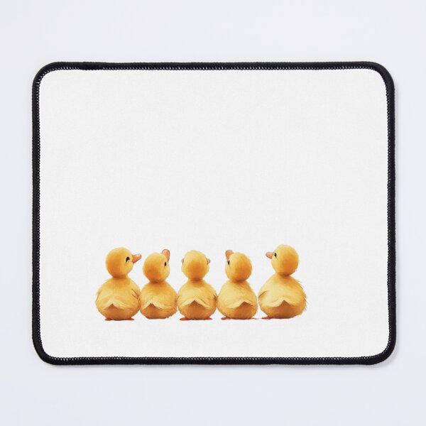 Item preview, Cartoon ducklings in a row, back view. designed and sold by Tee Studio.