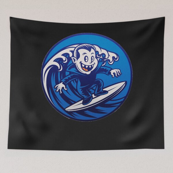 Item preview,  Funny animals surfing the waves  designed and sold by AnimalsDH305.