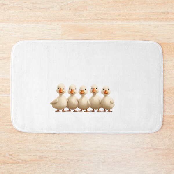 Item preview, Ducklings sitting in a row, back view. designed and sold by Tee Studio.