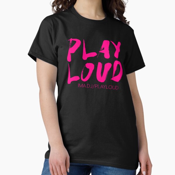 Item preview, Play Loud (logo) designed and sold by FunkyRevolution.