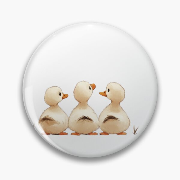 Item preview, Back view of ducklings sitting in a row. designed and sold by Tee Studio.