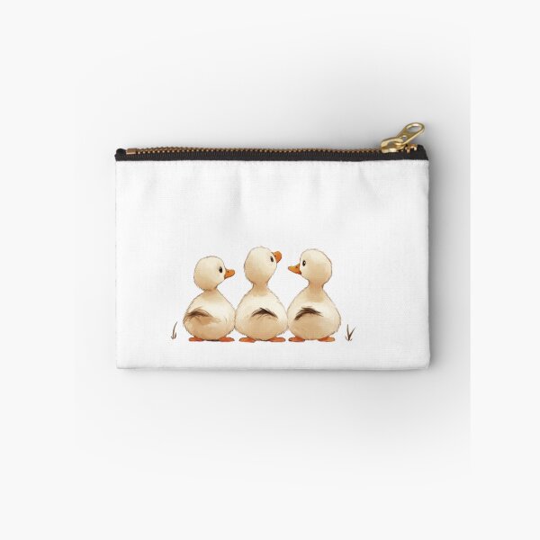 Item preview, Back view of ducklings sitting in a row. designed and sold by Tee Studio.