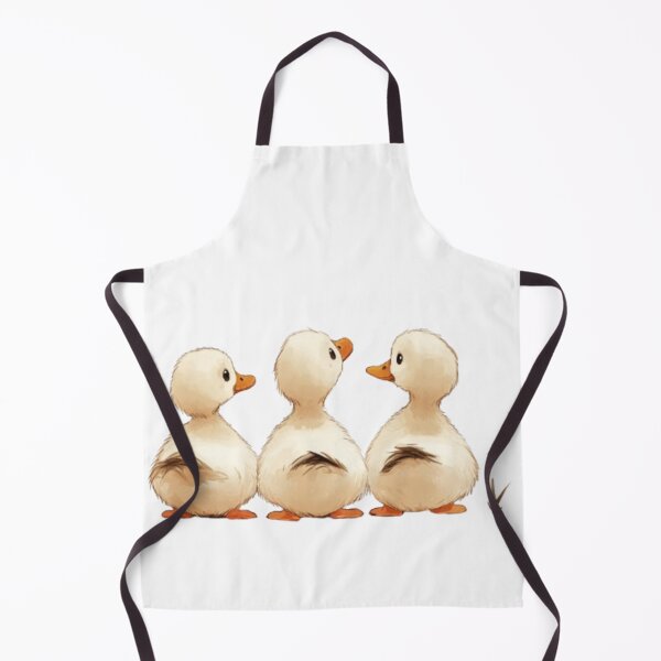 Item preview, Back view of ducklings sitting in a row. designed and sold by Tee Studio.