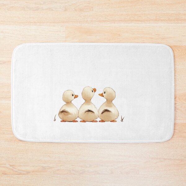 Item preview, Back view of ducklings sitting in a row. designed and sold by Tee Studio.