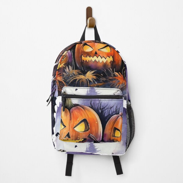 Item preview, Watercolor Spooky Pumpkins, Halloween designed and sold by ArtPixelHaven.