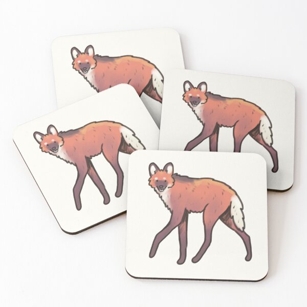 Item preview, Cute Maned Wolf art designed and sold by Artofmayara.