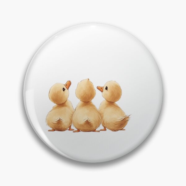 Item preview, Ducklings in a row, cartoon back view. designed and sold by Tee Studio.