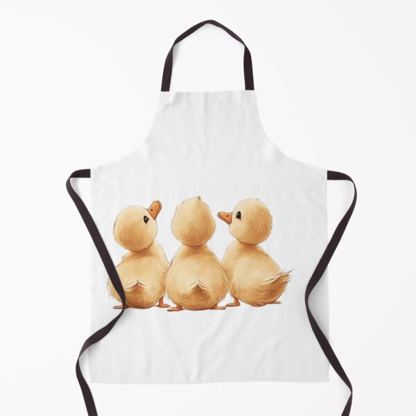 Item preview, Ducklings in a row, cartoon back view. designed and sold by Tee Studio.