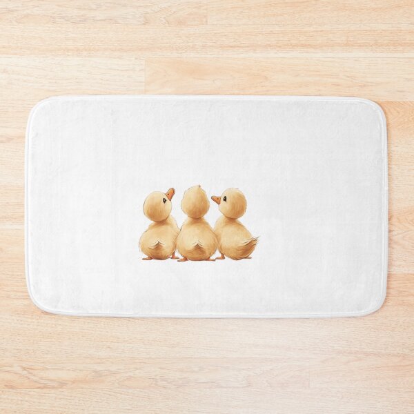 Item preview, Ducklings in a row, cartoon back view. designed and sold by Tee Studio.