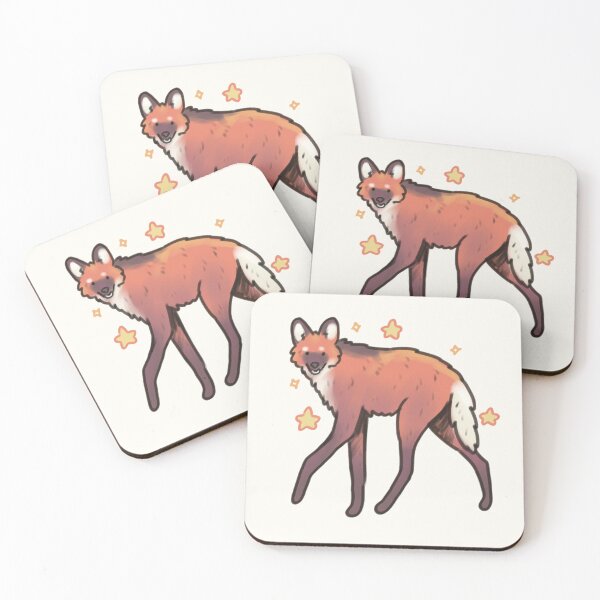 Item preview, Cute Maned Wolf illustration  designed and sold by Artofmayara.