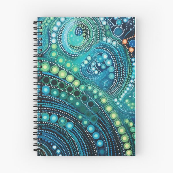 Item preview, Aboriginal Art Print - Dot Painting designed and sold by ArtbyEricG.
