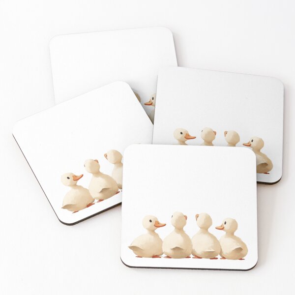 Item preview, Cartoon ducklings sitting, back view. designed and sold by Tee Studio.