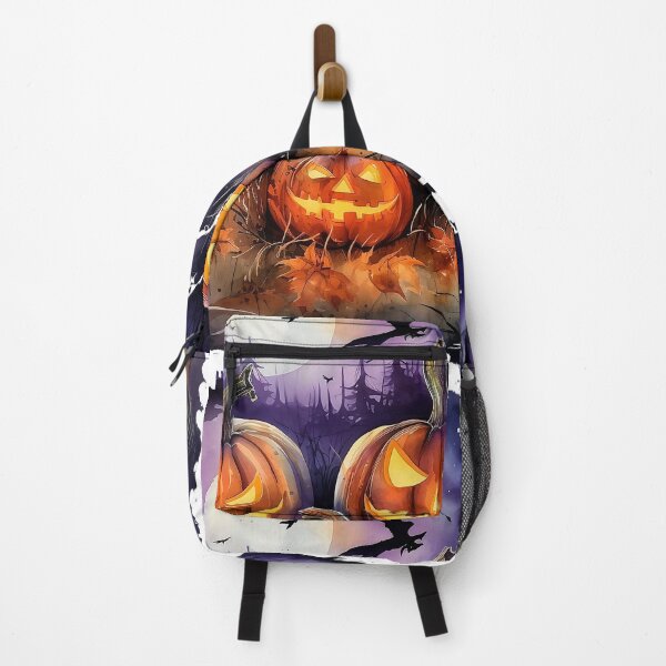 Item preview, Watercolor Spooky Pumpkins, Halloween designed and sold by ArtPixelHaven.