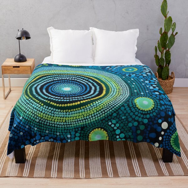 Item preview, Aboriginal Art Print - Dot Painting designed and sold by ArtbyEricG.