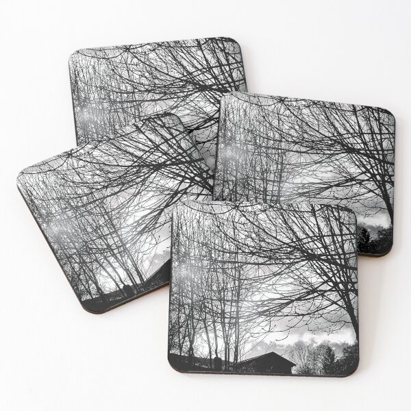 Item preview, Black And White Photography, Film Noir, Mystery Countryside designed and sold by IdoFriedmanArt.