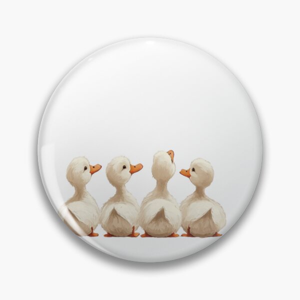 Item preview, Ducklings lined up, back view, cartoon. designed and sold by Tee Studio.