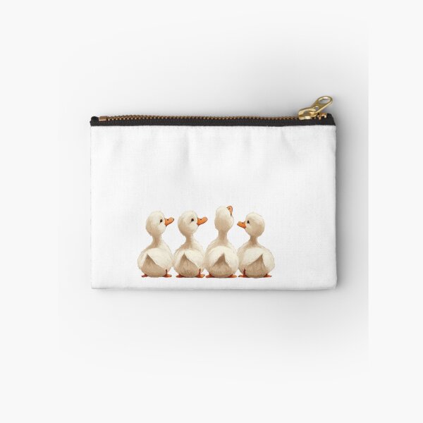 Item preview, Ducklings lined up, back view, cartoon. designed and sold by Tee Studio.