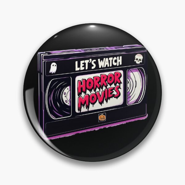 Item preview, Lets Watch Horror Movies Retro Video Tape designed and sold by TomFrontierArt.