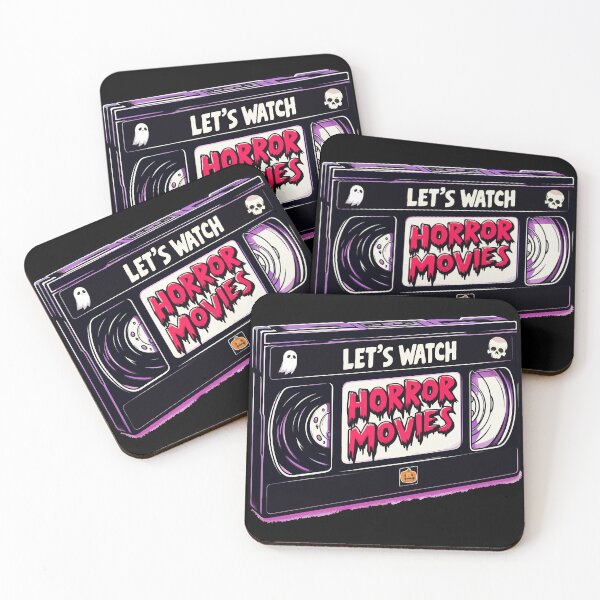 Item preview, Lets Watch Horror Movies Retro Video Tape designed and sold by TomFrontierArt.