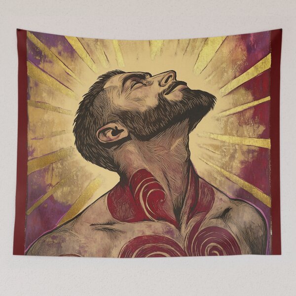 Item preview, Rising Upward Pict Print designed and sold by JaimeLikes.